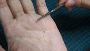 BIOHAZARDグリーンハーブ制作過程1