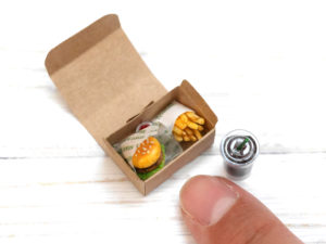 テイクアウトハンバーガーセット＊完成