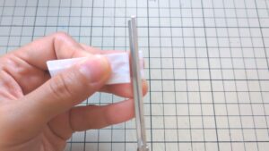 step2_09ビニールを接着して折る