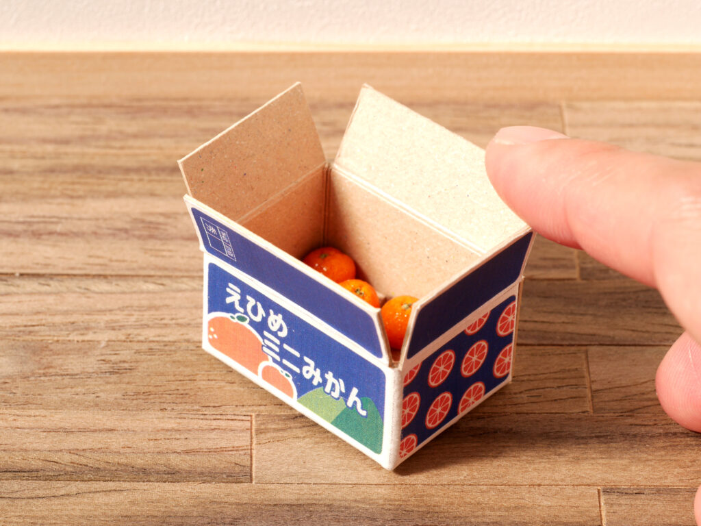 1/12サイズみかん箱