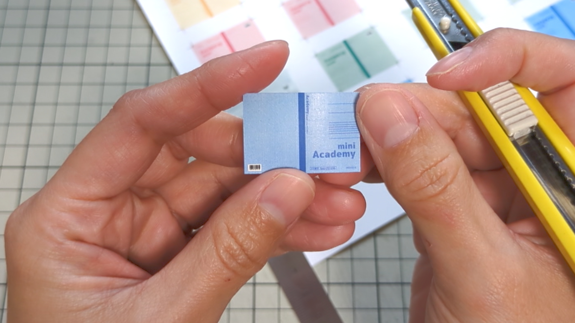 step2_02型紙をカット