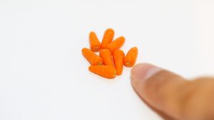 ミニチュアフードにんじん完成