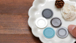 ミニチュア平皿の完成