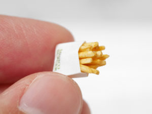 ミニチュアフライドポテトの完成3